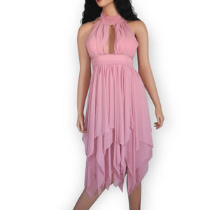 Michael Costello x REVOLVE Andrea Dress in Blush Size Small